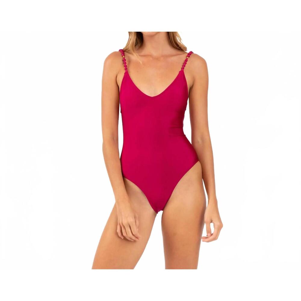 NEW RIO DEL SOL hype one piece swimsuit in shimmer-desejo
